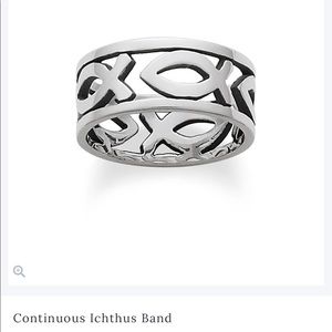 James Avery Continuous Ichthus Band